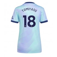 Arsenal Takehiro Tomiyasu #18 Tredjeställ Dam 2024-25 Kortärmad